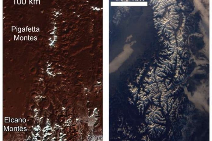 Pluto's snow-capped mountains look like they belong on Earth (Study)