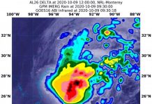 Study: NASA finds hurricane delta packing heavy rainfall (TDnews)