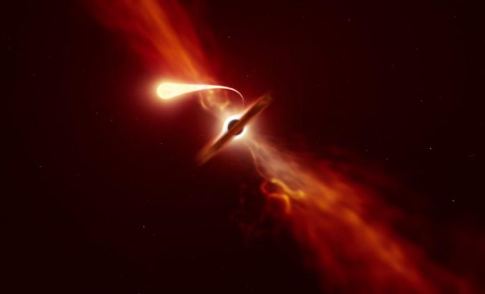Researchers Watch a Black Hole Eat a Star (New Study)