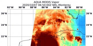 Space: NASA analyzes Hurricane Delta’s water vapor concentration