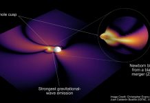 Space: The black hole always chirps twice: New clues deciphering the shape of black holes