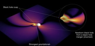 Space: The black hole always chirps twice: New clues deciphering the shape of black holes