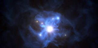 Supermassive black hole traps six galaxies in a web that is 300 times bigger than the Milky Way (Photo) Supermassive black hole traps six galaxies in a web that is 300 times bigger than the Milky Way (Photo)