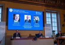 Three researchers share 2020 Nobel Prize in Physics for black hole discoveries Three researchers share 2020 Nobel Prize in Physics for black hole discoveries