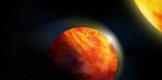 Extreme exoplanet likely has lava oceans and rain made of rocks (Study) Extreme exoplanet likely has lava oceans and rain made of rocks (Study)