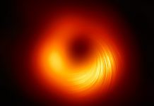 Stunning image of black hole reveals magnetic fields Stunning image of black hole reveals magnetic fields
