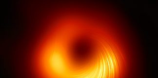 Stunning image of black hole reveals magnetic fields Stunning image of black hole reveals magnetic fields