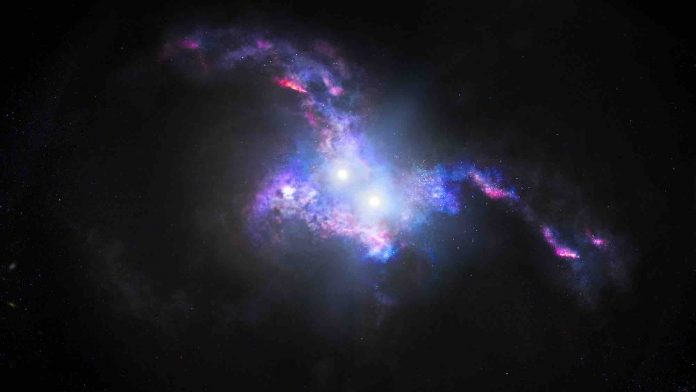 Hubble Spots Double Quasars in Merging Galaxies (Video)