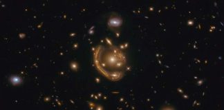 Researchers pinpoint age of molten ‘Einstein ring’ Researchers pinpoint age of molten 'Einstein ring'