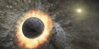 First physical evidence found supporting giant impact hypothesis First physical evidence found supporting giant impact hypothesis