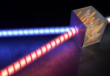 Scientists co-created a microlaser emitting two circular beams Scientists co-created a microlaser emitting two circular beams