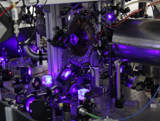 JU physicists help create an optical atomic clock