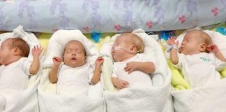Quadruplets expected for 65 year old mother Quadruplets expected for 65 year old mother