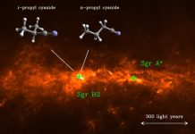 Branched-chain carbon molecules found in space for the first time Branched-chain carbon molecules found in space for the first time