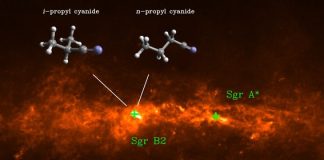 Branched-chain carbon molecules found in space for the first time Branched-chain carbon molecules found in space for the first time
