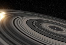 Massive alien ring system is much larger than Saturn’s, and may contain exomoons Massive alien ring system is much larger than Saturn’s, and may contain exomoons