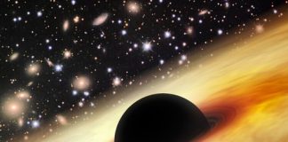 Scientists find huge black hole that challenges cosmological theories Scientists find huge black hole that challenges cosmological theories