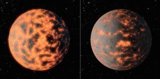 Astronomers find first evidence of possible volcanic activity on an exoplanet Astronomers find first evidence of possible volcanic activity on an exoplanet