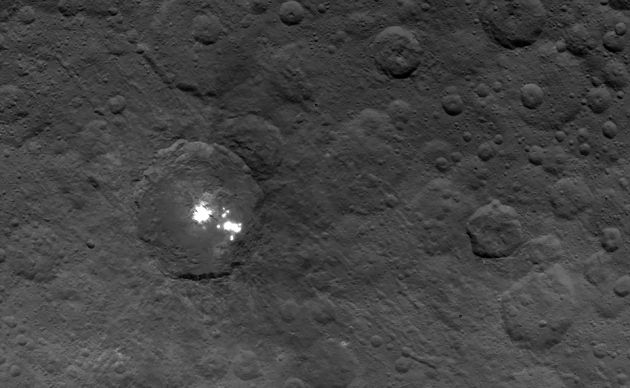 Haze detected above mystery bright spots on Ceres