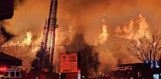 Major Fire Devastates Commercial Building in Blainville Major Fire Devastates Commercial Building in Blainville