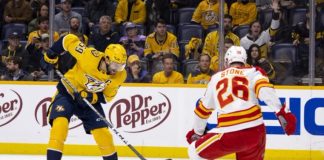 Nashville Predators Squander Lead as Calgary Flames Secure Win Nashville Predators Squander Lead as Calgary Flames Secure Win