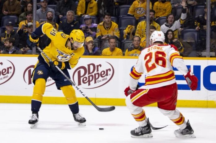 Nashville Predators Squander Lead as Calgary Flames Secure Win