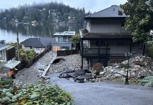 Mandatory Evacuation in Deep Cove as Flooding Triggers State of Emergency Sinkholes, debris and damage in North Vancouver neighbourhood following storm