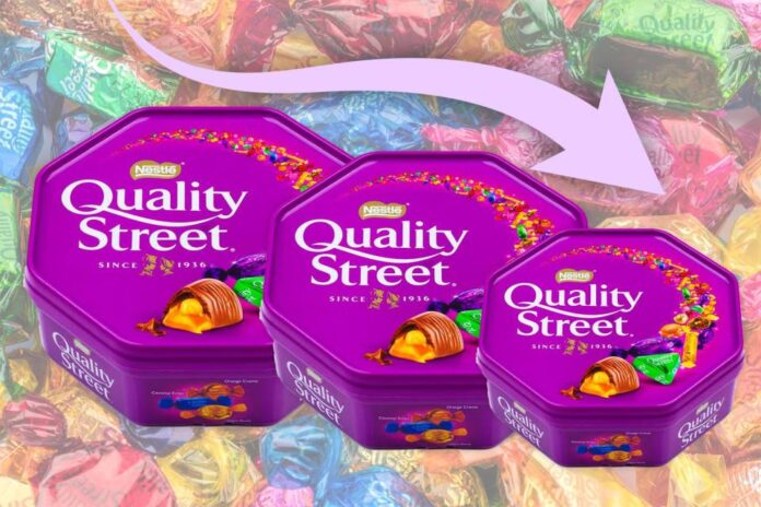 Christmas Treats Shrink: Quality Street Fans Cry Foul