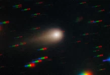 Interstellar Visitor: Comet 3I/ATLAS Unveils Its Wandering Tail Telescope reveals a growing tail on the comet